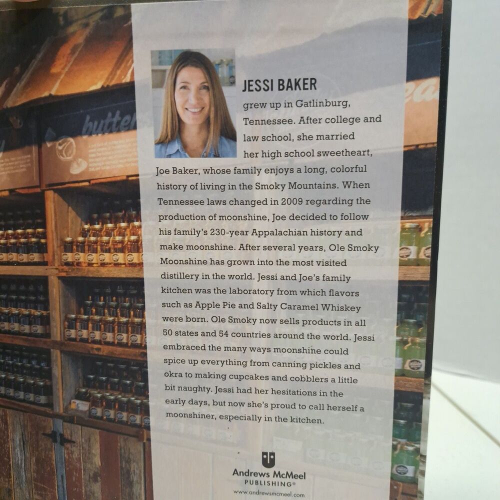 Shining Ole Smoky Mountain Moonshine Family Cookbook Hardcover - Picture 4 of 5